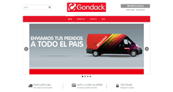 Desktop Screenshot of gondack.com.ar